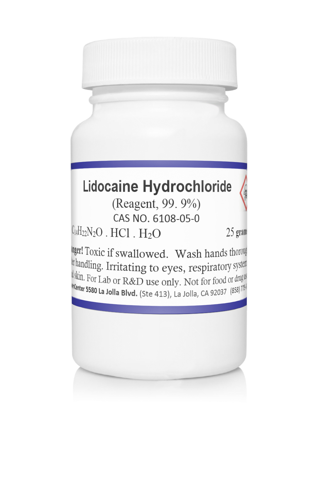 Buy Lidocaine powder - Lidocaine HCl 99.9%, USP/EP quality