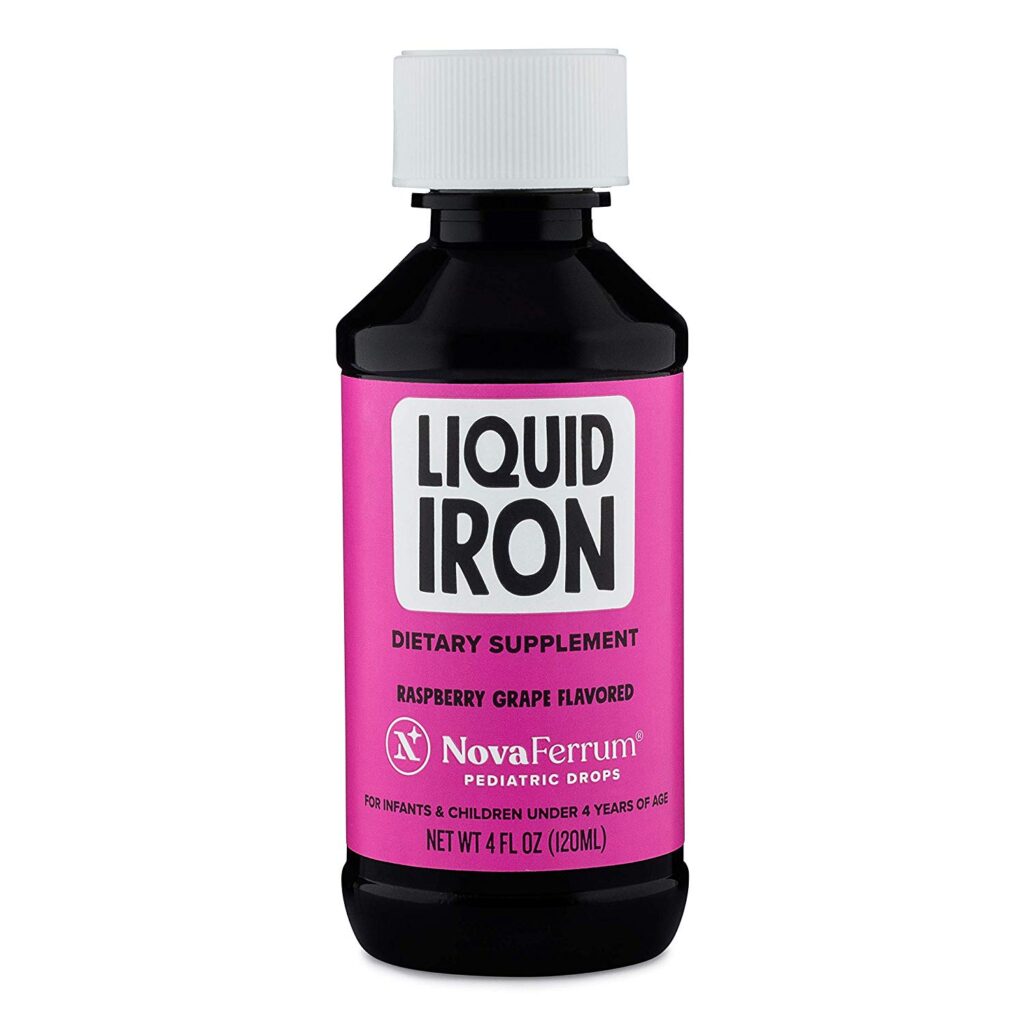 liquid iron