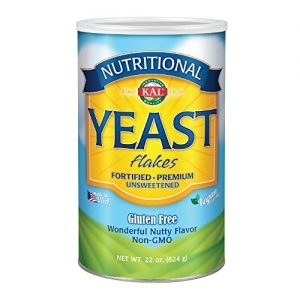 KAL Nutritional Yeast Flakes, Vitamin B12, Unsweetened, 22 oz