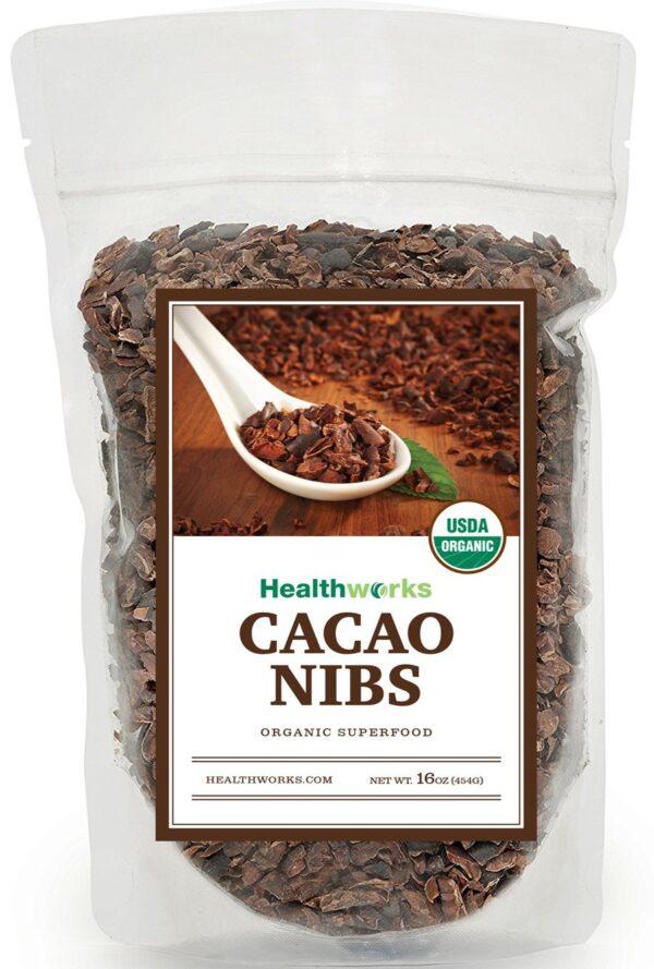 Healthworks Cacao Nibs Organic, 1lb