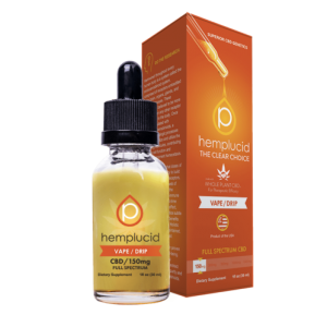 CBD hemp oil hemplucid 150 mg, 1 oz