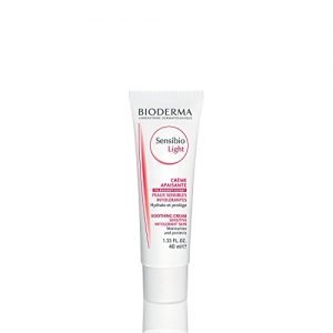 Bioderma Sensibio Soothing Light Face Cream for Sensitive or Intolerant Skin, 1.33 oz.