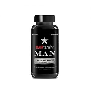 HAIRtamin Man Hair Growth Vitamins, 30 capsules