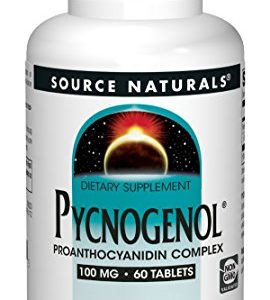 Source Naturals Pycnogenol 100 mg Proanthocyanidin Complex, 60 Tablets