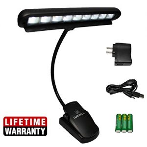 Lumiens L9 - Music Stand Light Clip On Orchestra LED Lamp, 2 Levels of Brightness