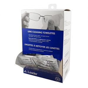 Leader Lens Cleaning Towelette Dispenser (Pack of 100)