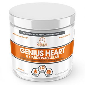 Genius Heart & Cardiovascular Health Supplement, 60 Capsules