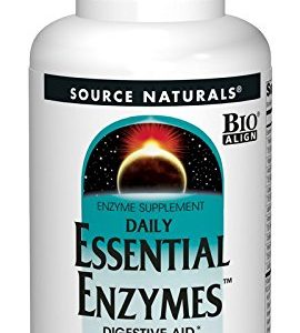 Source Naturals Essential Enzymes 500mg, 240 Capsules