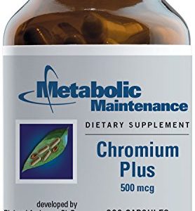 Metabolic Maintenance Chromium Plus (formerly GTF Chromium) 500 mcg, 300 Capsules