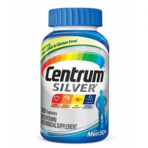 Centrum Silver Multivitamin/Multimineral Supplement, Men 50+, Tablets - 200 count