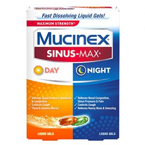 Mucinex Sinus-Max Max Strength Day & Night Liquid Gels, 24 ct