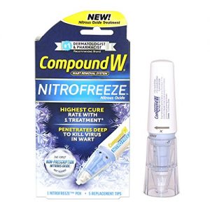 Compound W Wart Removal System, 1 Nitrofreeze Pen and 5 Replaceable Tips