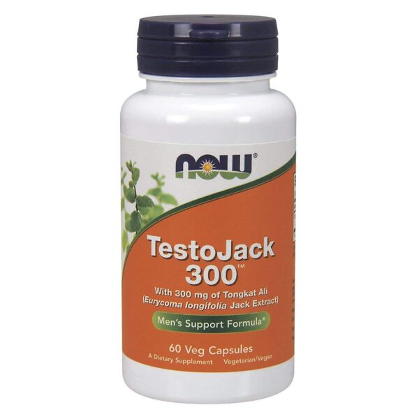 NOW TestoJack 300 mg, 60 Capsules