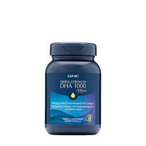 GNC Triple Strength DHA 1000 Mini, 90 Softgels